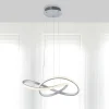 LED-hængelampe Maria, dæmpbar, aluminium