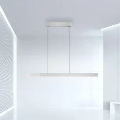 LED-hængelampe PURE Moto-Rise, diamant, aluminium, CCT