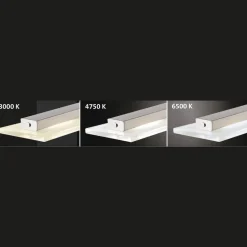 LED-hængelampe Tenso, nikkel, 64 cm, metal, CCT, dæmper