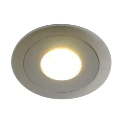 LED-indbygget spot til møbler AR 68 4W stål 3.000K