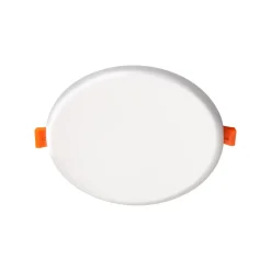 LED-indbygningslampe Suma, Ø 15,5 cm, hvid, dæmpbar, IP44