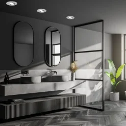 LED-indbygningsspot 7597 3 IP65 4.000 K krom mat