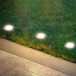 LED-indbygningsspot 3914032 IP67 12V 3xStartersæt 4,5cm Stål