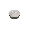 LED-indbygningsspot Diled, Ø 6,7 cm, Dim-To-Warm, stål