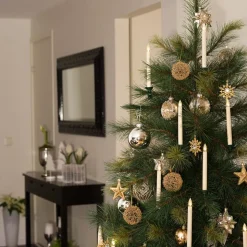 LED-juletræslys kabelløs, ekstra sæt 16 cm