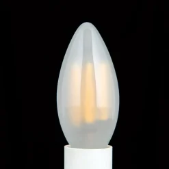 LED-kertepære E14 4,5 W 827 mat indvendigt dæmpes