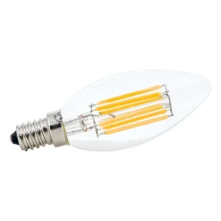 LED-kertepære E14 4,5 W C35 Filament 827 dæmpes