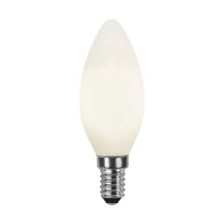 LED-kertepære E14 2.700K, opal, Ra90 3W