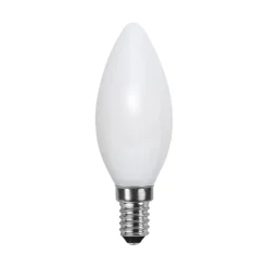 LED-kertepære E14 2.700K, opal, Ra90 3W