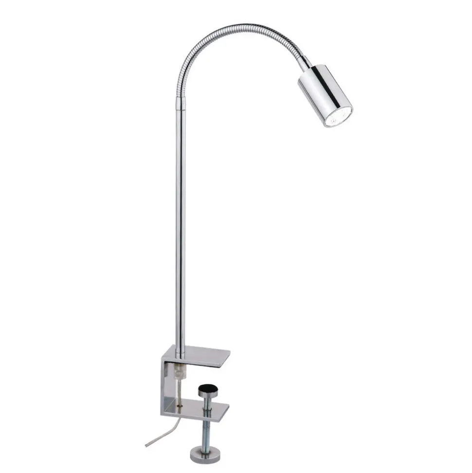 LED-klemmelampe Karen med afbryder