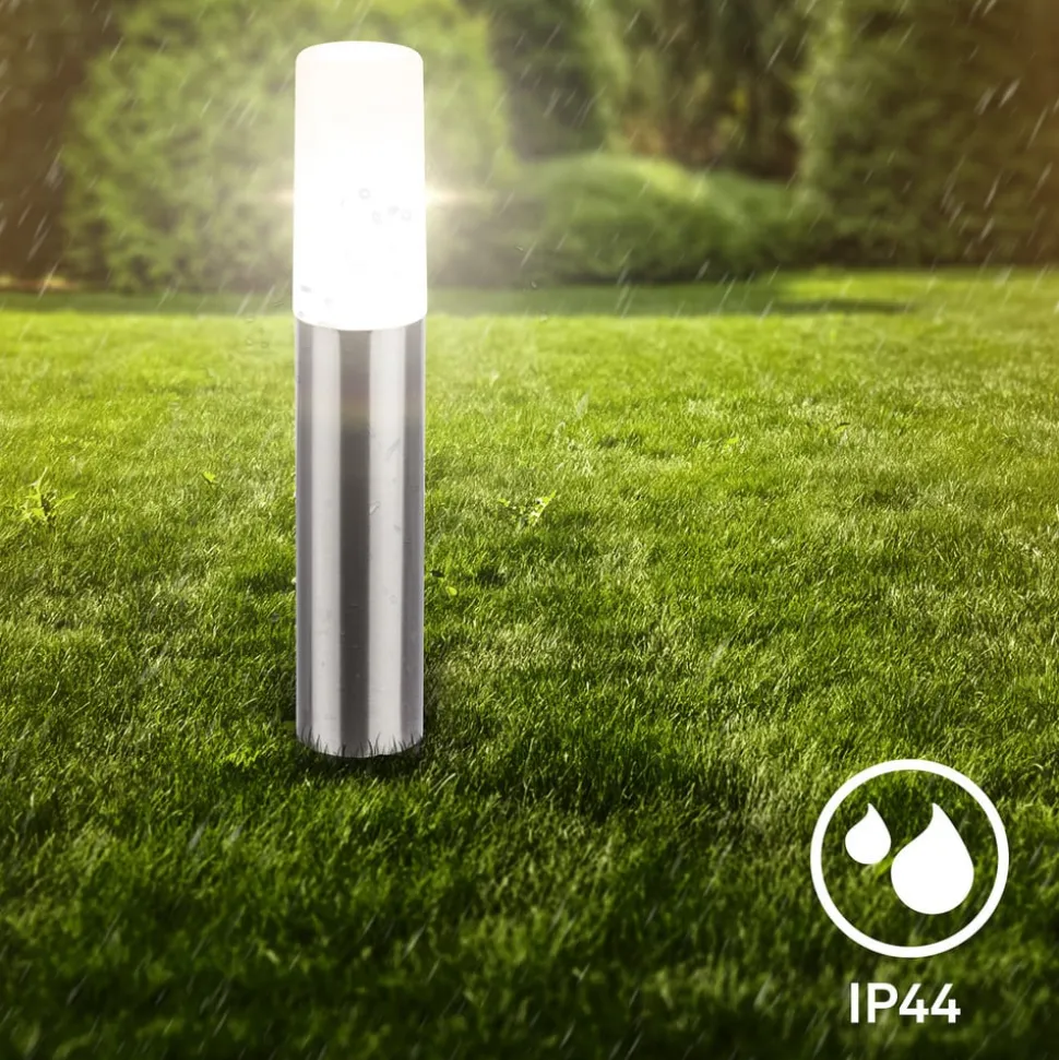 LED-lampe med jordspyd 3926032 12V 3x-udvidelse Stål Ø 4cm