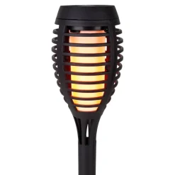 LED-lampe med jordspyd FANILO, sort, 45 cm, 5 stk. IP44