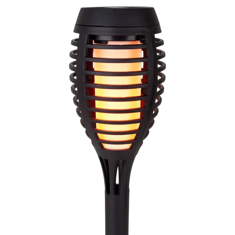 LED-lampe med jordspyd FANILO, sort, 45 cm, 5 stk. IP44