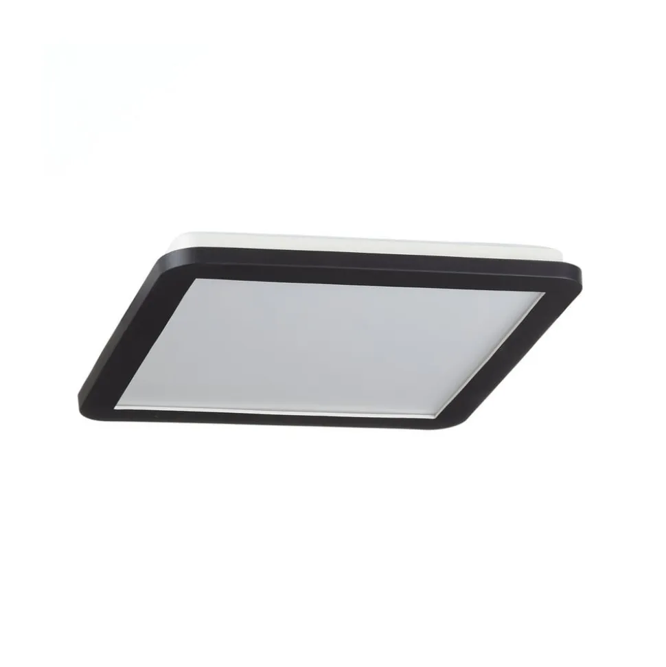 LED-loftlampe Camillus, kvadratisk, 30 cm