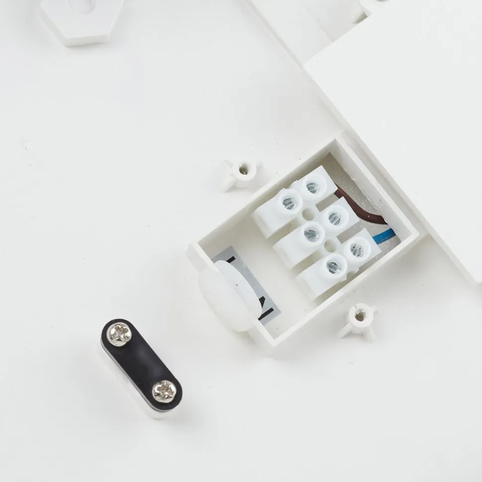 LED-loftlampe Camillus, kvadratisk, 30 cm