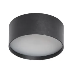 LED-loftlampe CMD 9094, Ø 15 cm, antracit, IP44, metal