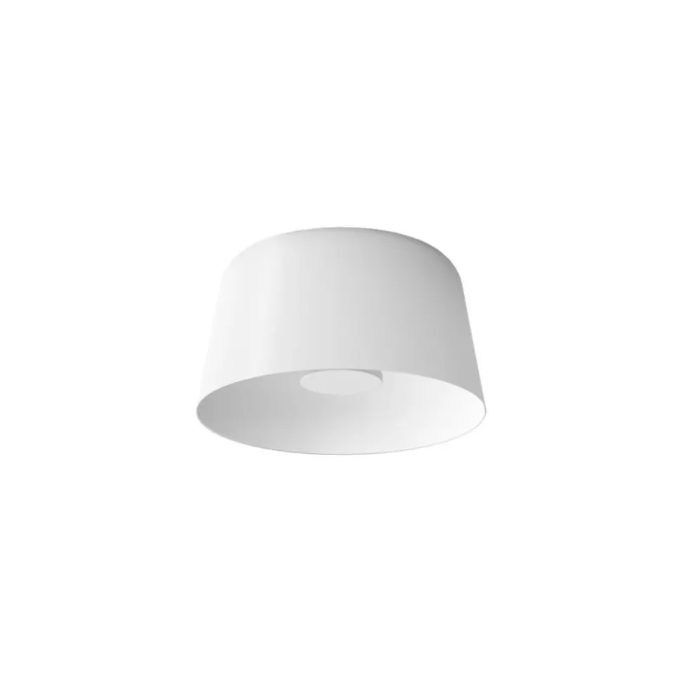 LED-loftlampe Delfi_S, hvid, Ø 35 cm, metal