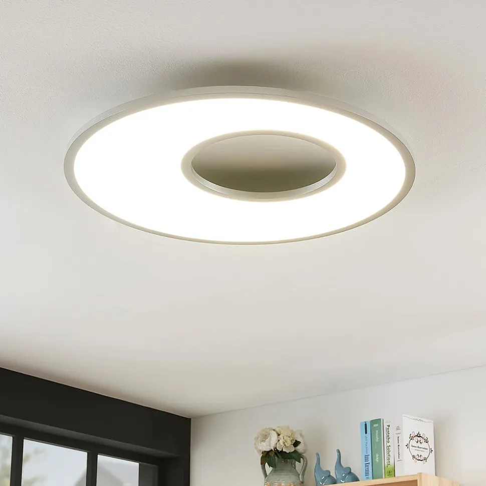 LED-loftlampe Durun, dæmpbar, CCT, rund, 60 cm