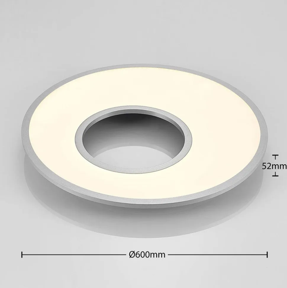 LED-loftlampe Durun, dæmpbar, CCT, rund, 60 cm