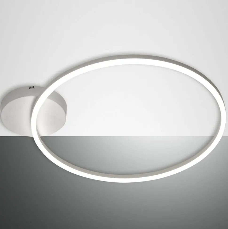 LED-loftlampe Giotto 1 lyskilde, hvid