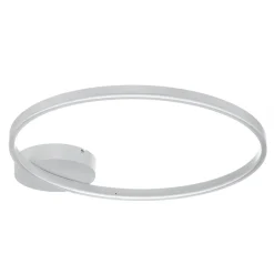 LED-loftlampe Giotto 1 lyskilde, hvid