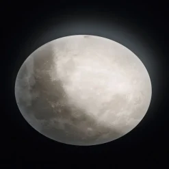 LED-loftlampe Lunar med fjernbetjening 60cm