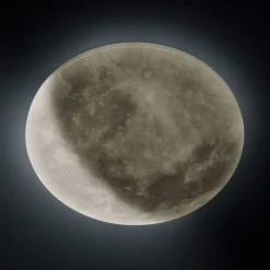 LED-loftlampe Lunar med fjernbetjening 40cm