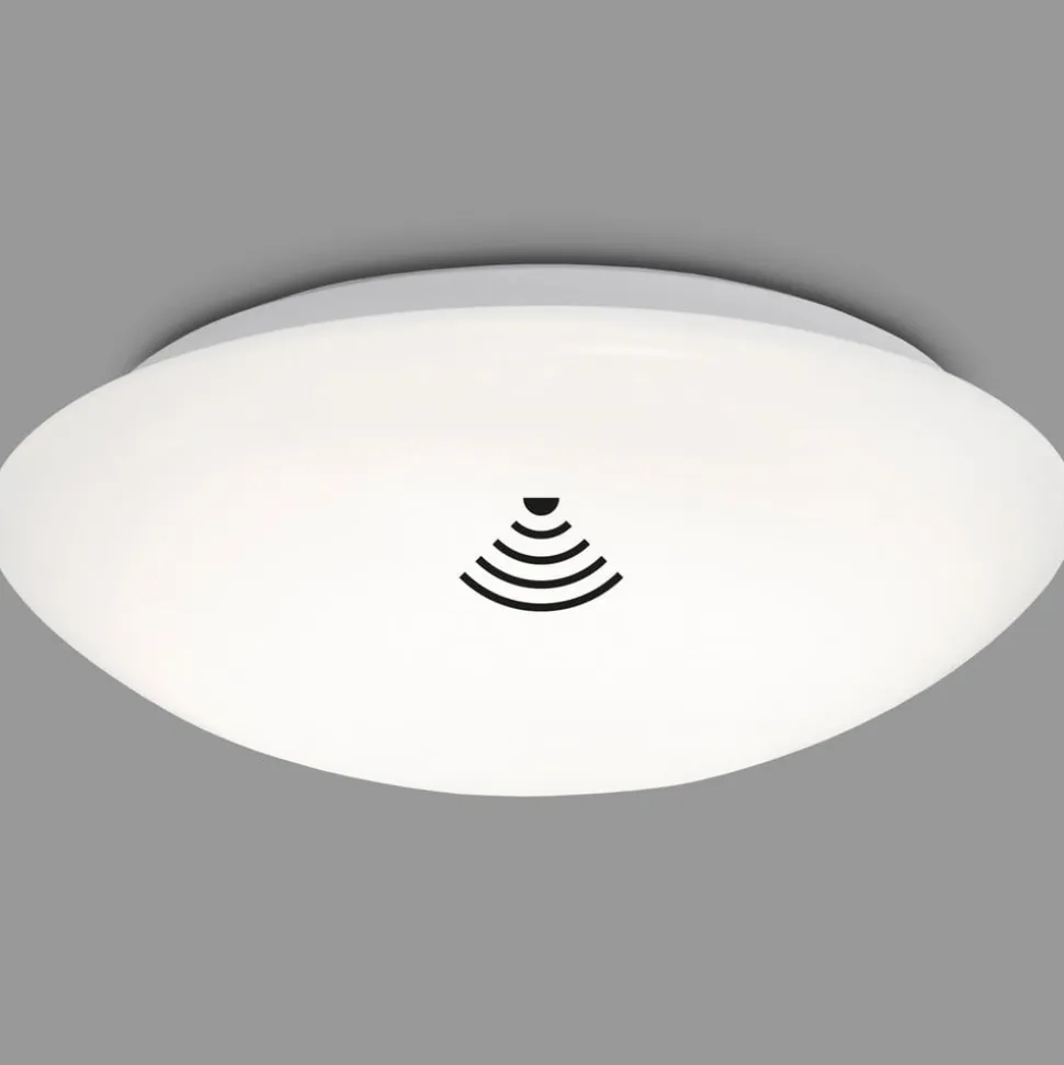 LED-loftlampe med sensor Elipso IP44 4.000K Ø38cm