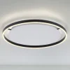 LED-loftlampe Ritus, Ø 58,5 cm, antracit