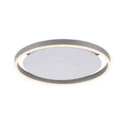 LED-loftlampe Ritus, Ø 39,3 cm, aluminium