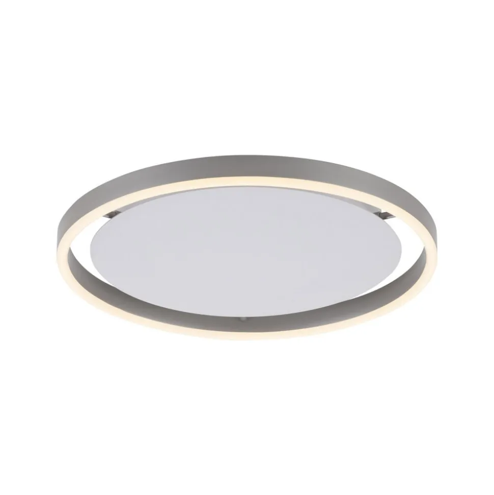 LED-loftlampe Ritus, Ø 39,3 cm, aluminium