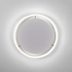 LED-loftlampe Ritus, Ø 39,3 cm, aluminium