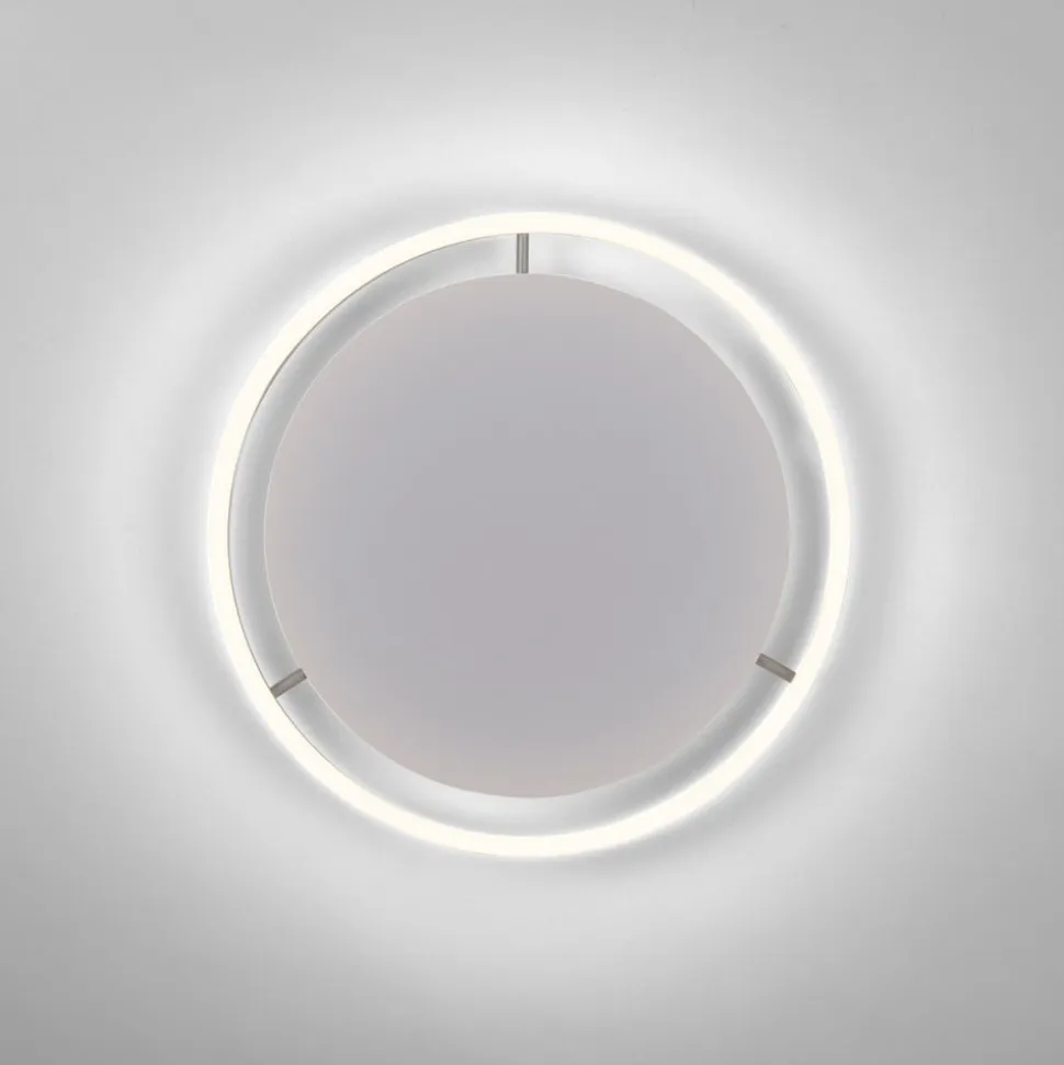 LED-loftlampe Ritus, Ø 39,3 cm, aluminium