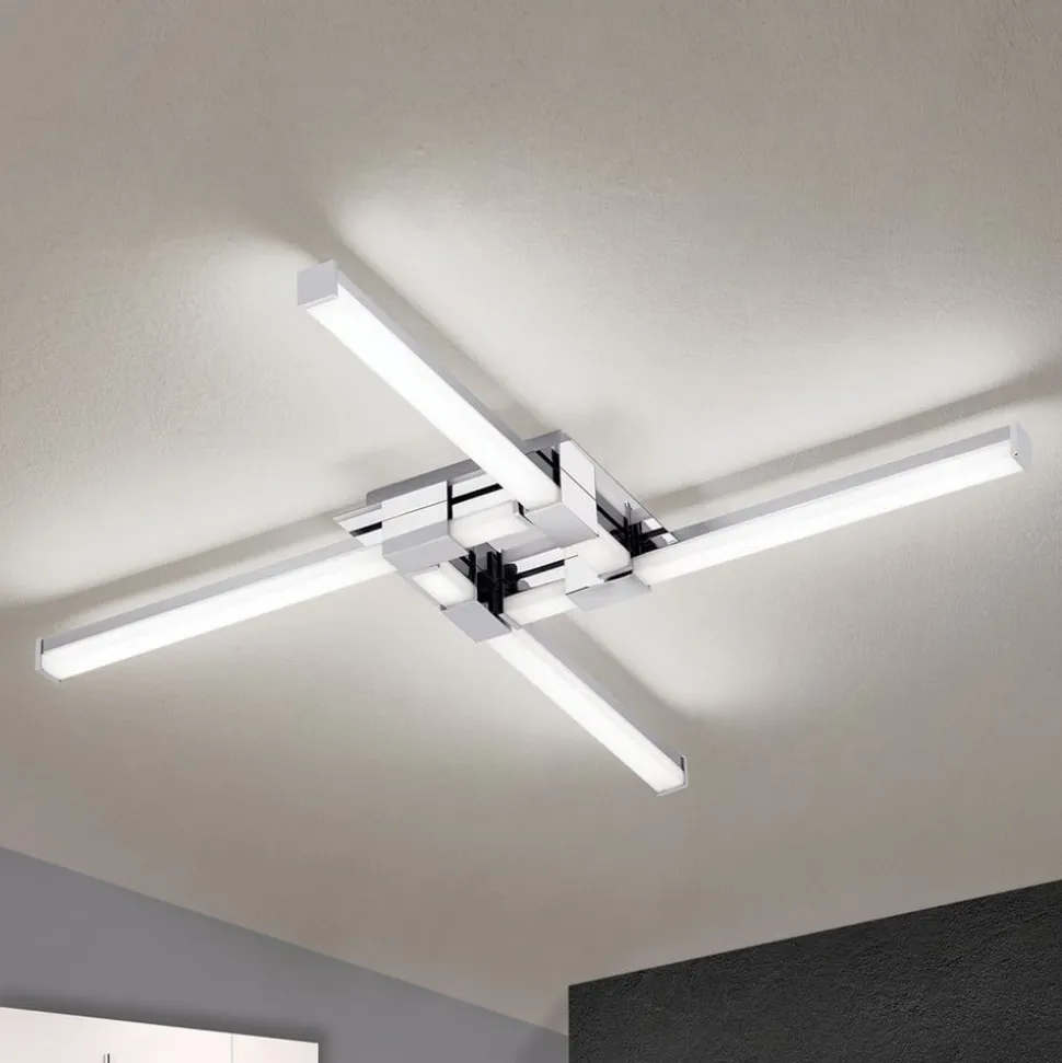 LED-loftlampe til badeværelset Argo, 4 lyskilder