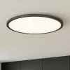LED-loftlampe Tuco CCT, dæmpbar, sort Ø 50 cm