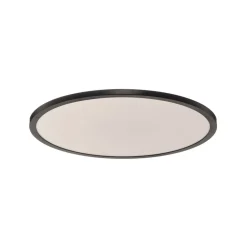 LED-loftlampe Tuco CCT, dæmpbar, sort Ø 50 cm