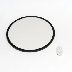 LED-loftlampe Tuco CCT, dæmpbar, sort Ø 50 cm