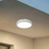 LED-loftlampe Vera, hvid, plast, Ø 22 cm, IP65