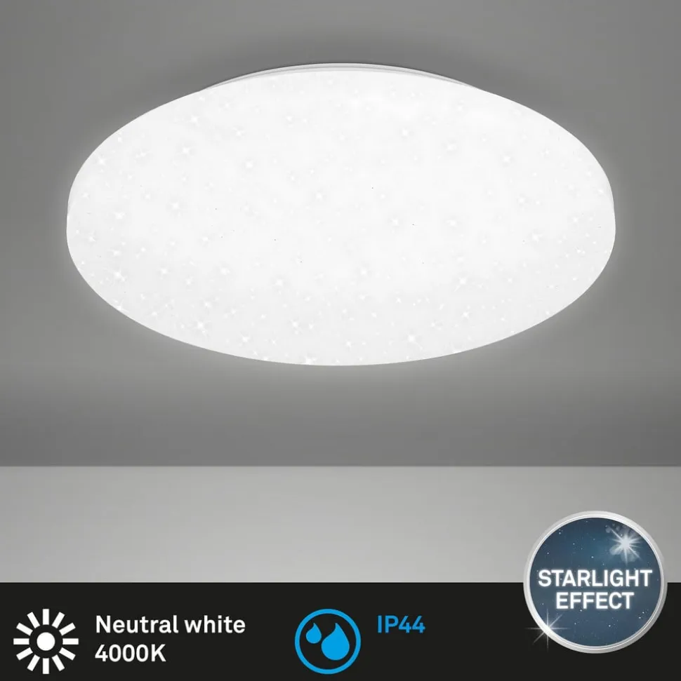 LED-loftslampe Case IP44 starry sky 840 Ø 34cm