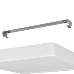 LED-loftslampe Fueva 5 IP44 3000K hvid 21x21cm