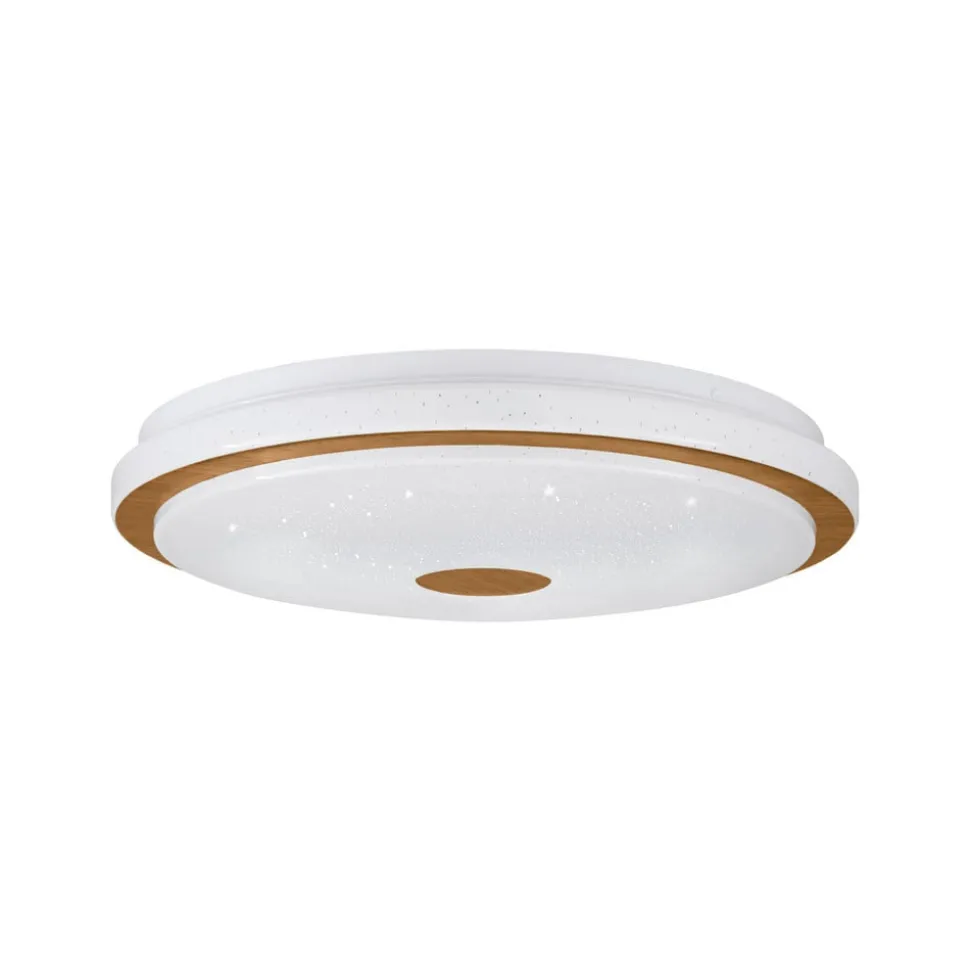 LED-loftslampe Lanciano 1 med fjernbetjening Ø38cm