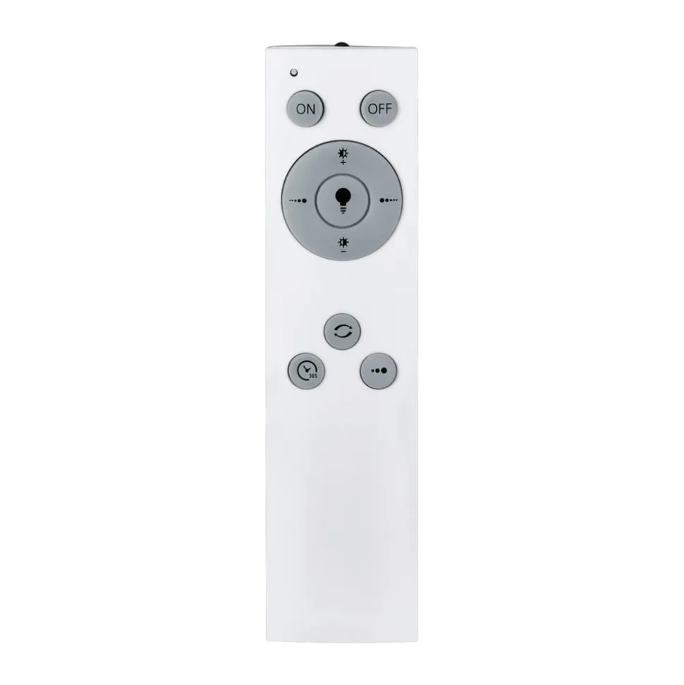 LED-loftslampe Lanciano 1 med fjernbetjening Ø38cm