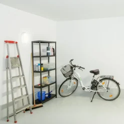LED-loftslampe Pictor, rund, beskyttelsesklasse IP54