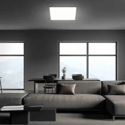 LED-loftslampe Slank, kantet 42 x 42 cm
