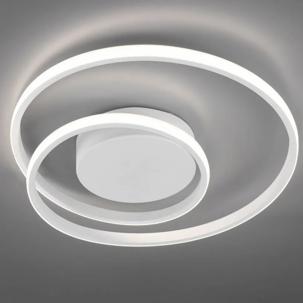 LED-loftslampe Zibal, dæmpbar, hvid