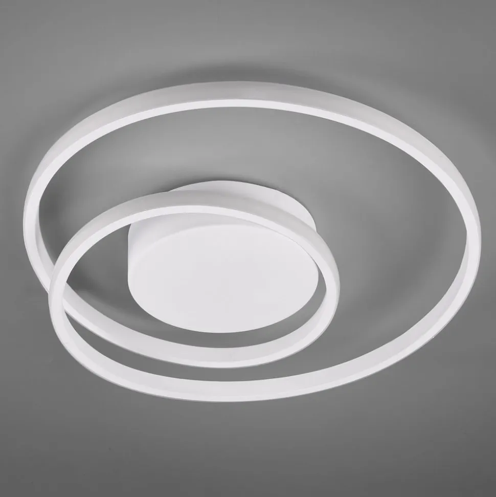 LED-loftslampe Zibal, dæmpbar, hvid