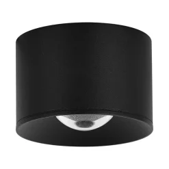 LED-loftspot til udendørs brug S131, Ø 8 cm, sandfarvet