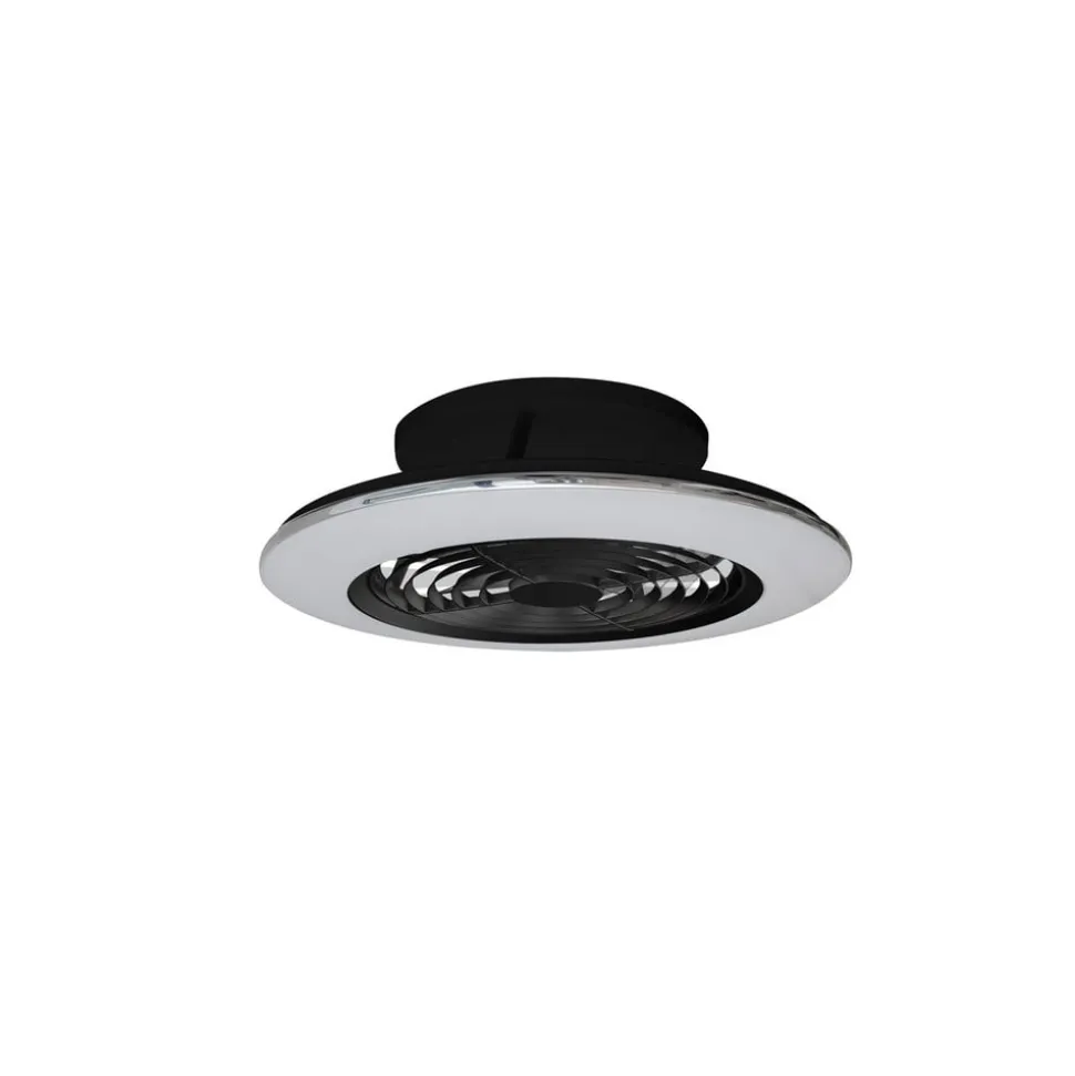 LED-loftventilator Alisio mini, sort