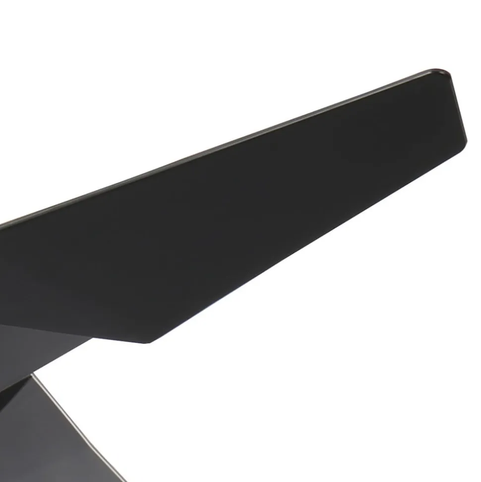 LED-loftventilator Jade, sort, støjsvag, Ø 152 cm, 60 W