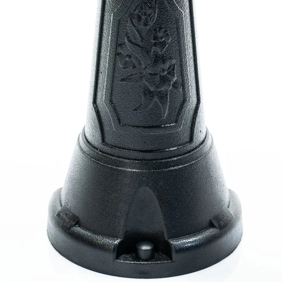 LED-lygtepæl Artu Rut, saltvandsresistent, IP55